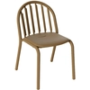 Image de Fatboy - Chaise empilable Fred's - Marron - Aluminium