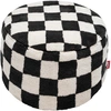 Image de Fatboy - Pouf Point - Noir - Tissu duveteux