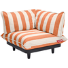 Image de Fatboy - Canapé de jardin rembourré Paletti - Orange - Tissu oléfine