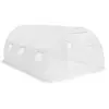 Image de Serre de jardin vidaXL 13,5 m² Blanc 450x300x200 cm 45750