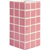Image de & klevering - Vase Tile - Rose - Céramique
