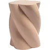 Image de & klevering - Table d'appoint Marshmallow - Rose - Fibre de verre