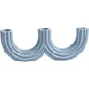 Image de & klevering - Chandelier Churros - Bleu - Céramique