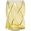 Image de & klevering - Vase Marshmallow - Jaune - Verre