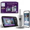 Image de Philips Avent Babyphone vidéo connecté HDMoniteur Avent Le Plus avancé à ce JourSuivi IA du Sommeil et de la RespirationApplic en occasion ou reconditionné