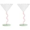 Image de & klevering - Coupe à champagne Marin - Multicolore - Verre