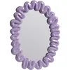 Image de & klevering - Miroir mural Miroirs & cadres - Violet - Polyrésine