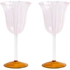 Image de & klevering - Verre à vin Marin - Rose - Verre
