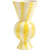 Image de & klevering - Vase Rhombic - Jaune - Grès