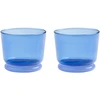 Image de & klevering - Verre Dew - Bleu - Verre borosilicaté