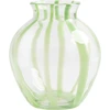 Image de & klevering - Vase Yogu - Vert - Verre soufflé bouche