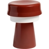 Image de & klevering - Lampe de table Hat - Rouge - Porcelaine