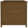 Image de Jardinière pin massif vidaXL Marron 119,5x82,5x78 cm 825313