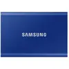 Image de Samsung Portable SSD T7, 1000 Go, USB Type-C, 3.2 Gen 2 (3.1 Gen 2), 1050 Mo/s, Protection par mot de passe, Bleu MU-PC1T0H/WW