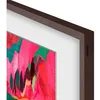 Image de Samsung Cadre interchangeable The Frame 65 (2021) - Noyer (marron) en occasion ou reconditionné