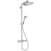 Image de Colonne de douche CROMA SELECT S 280 - Longueur ensemble: 1213 mm - Longueur flexible: 1,5m - Chromé