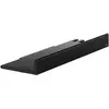 Image de Tablette de douche avec raclette - Coloris : noir - Finition : mat