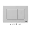 Image de Plaque de commande WC série NOW - Couleur : BLANC