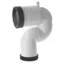 Image de Coude Vario vertical - Sortie verticale - Blanc