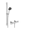 Image de Activera Select S Combi set 95 2jet EcoSmart avec mitigeur thermostatique Ecostat Fine et barre de douche 65 cm - Chromé