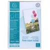 Image de Présentoir de document vertical incliné A4 Exacompta Cristal - Transparent