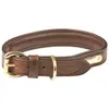 Image de Collier pour chien en cuir rembourré Weatherbeeta Marron M 1001696006
