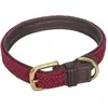 Image de Collier pour chien en cuir tressé Weatherbeeta Marron XL 1003295007