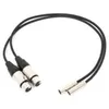 Image de Blackmagic Design paire de câbles Mini XLR mâle vers XLR femelle