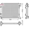 Image de Radiateur moteur DENSO DRM46064