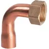 Image de Raccord 2 pièces coudé cuivre à souder-visser - Diamètre : 3/4'' - 22