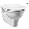 Image de Cuvette WC rallongée PMR CONFORMA - blanc avec bride