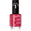 Image de Rimmel Super Gel By Kate vernis à ongles gel sans lampe UV/LED teinte 042 Rock n Roll 12 ml