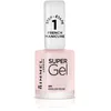 Image de Rimmel - Vernis à Ongles Super Gel French Manicure - Couleur et Brillance - Longue Tenue - 091 english Rose - 12 ml