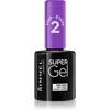 Image de Rimmel Super Gel Step 2 Glitter vernis de protection pour un éclat lumineux 12 ml