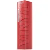 Image de Maybelline New York - Rouge à Lèvres Liquide - Effet Vinyl Brillant - Longue Tenue - SuperStay Vinyl Ink - Teinte : Peach (15)