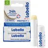 Image de Labello - Baumes protection soin des lèvres lot de 2 sticks hydratant FPS15 Baume à lèvres 1 pieces unisex