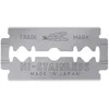 Image de Feather Lot de 10 lames de rasage en acier inoxydable platine double Edge Razor