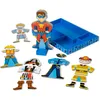 Image de Melissa & Doug- Coffret Personnage Bois magnétique Billy Le héros 28 pièces, 13550