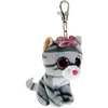 Image de TY - Beanie Boo's Clip Chat Kiki - 7 cm 35243 Gris