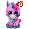 Image de Ty - Beanie Boo's - Peluche Gumball la Licorne, TY36313, Rose / Bleu, 15 cm