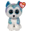 Image de Ty - TY36322 - Beanie Boo's - Peluche Helena le husky 15 cm, Blanc / Bleu