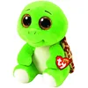 Image de TY - Beanie Boo's - Peluche Turbo la tortue 15 cm - TY36392, Vert