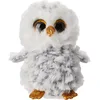 Image de Ty - TY37201 - Beanie Boo's - Peluche Owlette Hibou 15 cm, 3 ans to 99 ans, Gris et Blanc.