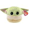 Image de Ty - Star Wars Squish a Boos - Coussin Grogu 20 cm   TY39255   Beige, Vert   Dès 3 ans