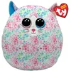 Image de TY Squishy Beanies - Emma à étoiles Multicolores - Coussin en Peluche Doux avec Yeux pailletés - Idée Cadeau pour Petits et Grands - 22 cm - T39264