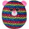 Image de Ty - Squish a Boos - Coussin Peluche Enfant Dotty le léopard 20cm, TY39286