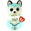 Image de TY - Beanie Bellies - Peluche Thunder le husky 15 cm - TY40540, Bleu
