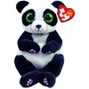 Image de TY - Beanie Babies - Peluche Ying Le Panda 15 cm, Noir/Blanc, TY40542