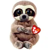 Image de TY - Beanie Bellies - Peluche Silas le paresseux 15 cm - TY40545, Marron