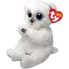 Image de Ty Wuzzy Bear Polar Bear Beanie Bellies Regular - Squishy Beanie Baby Soft Plush Toys - Collectible Cuddly Stuffed Teddy